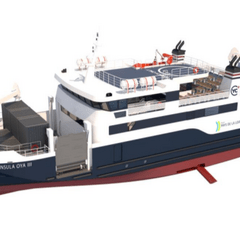 visuel 3D du bateau Insula Oya III
