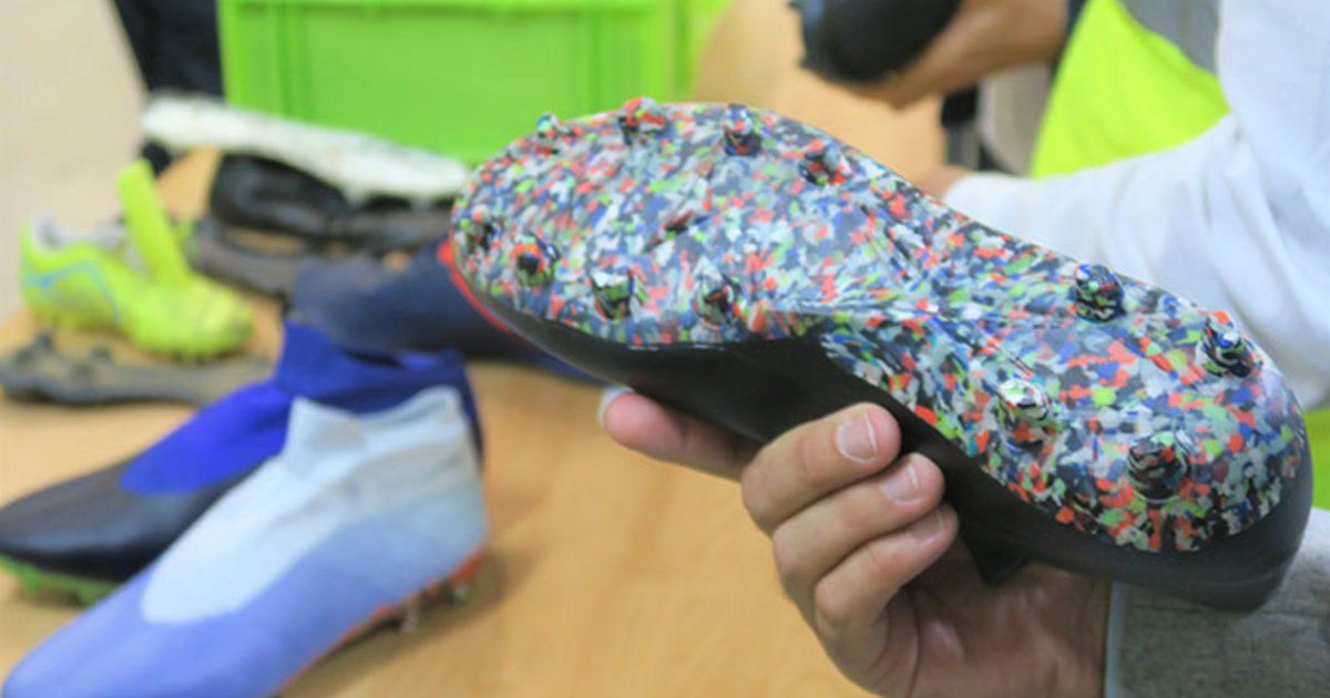 Recyclable, made in Pays de la Loire, la chaussure de foot se réinvente